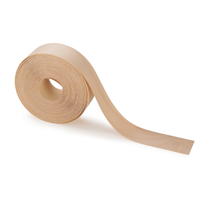Pre-Glued Edge Banding Roll - Species:Birch - Width:2" - Length:50&apos;
